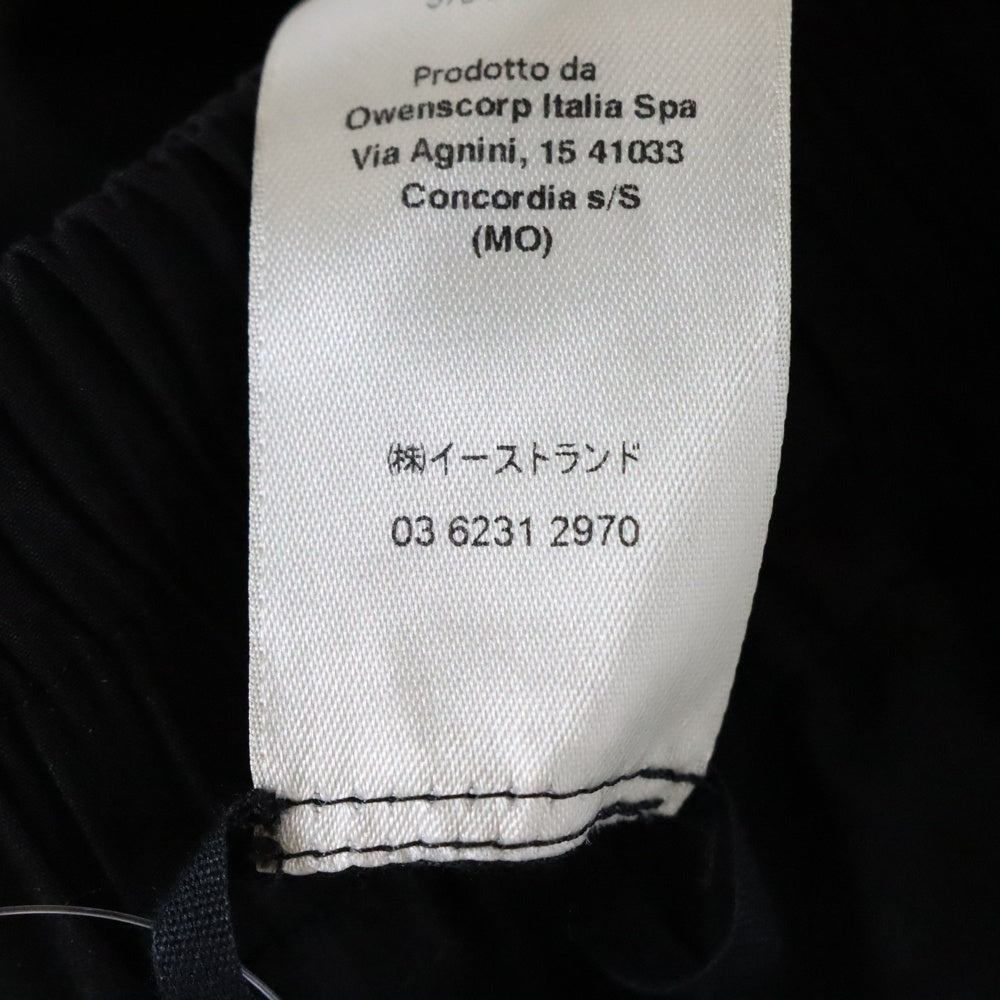 Rick Owens(リックオウエンス) 25SS DRAWSTRING LONG ドローストリング サルエルパンツ ブラック RU01E5380-P