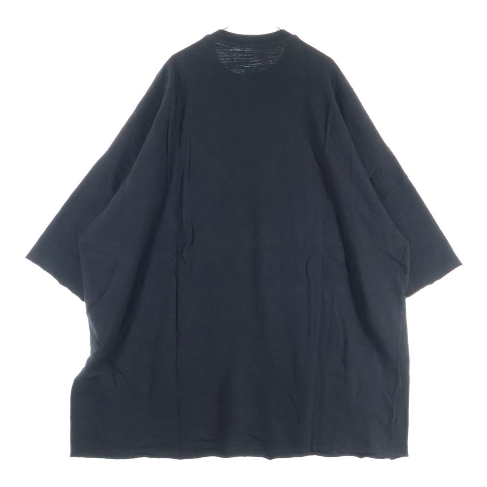 Rick Owens(リックオウエンス) 23AW Oversize Tommy Tee オーバーサイズトミーTシャツ ブラック RR02C7283-BGW