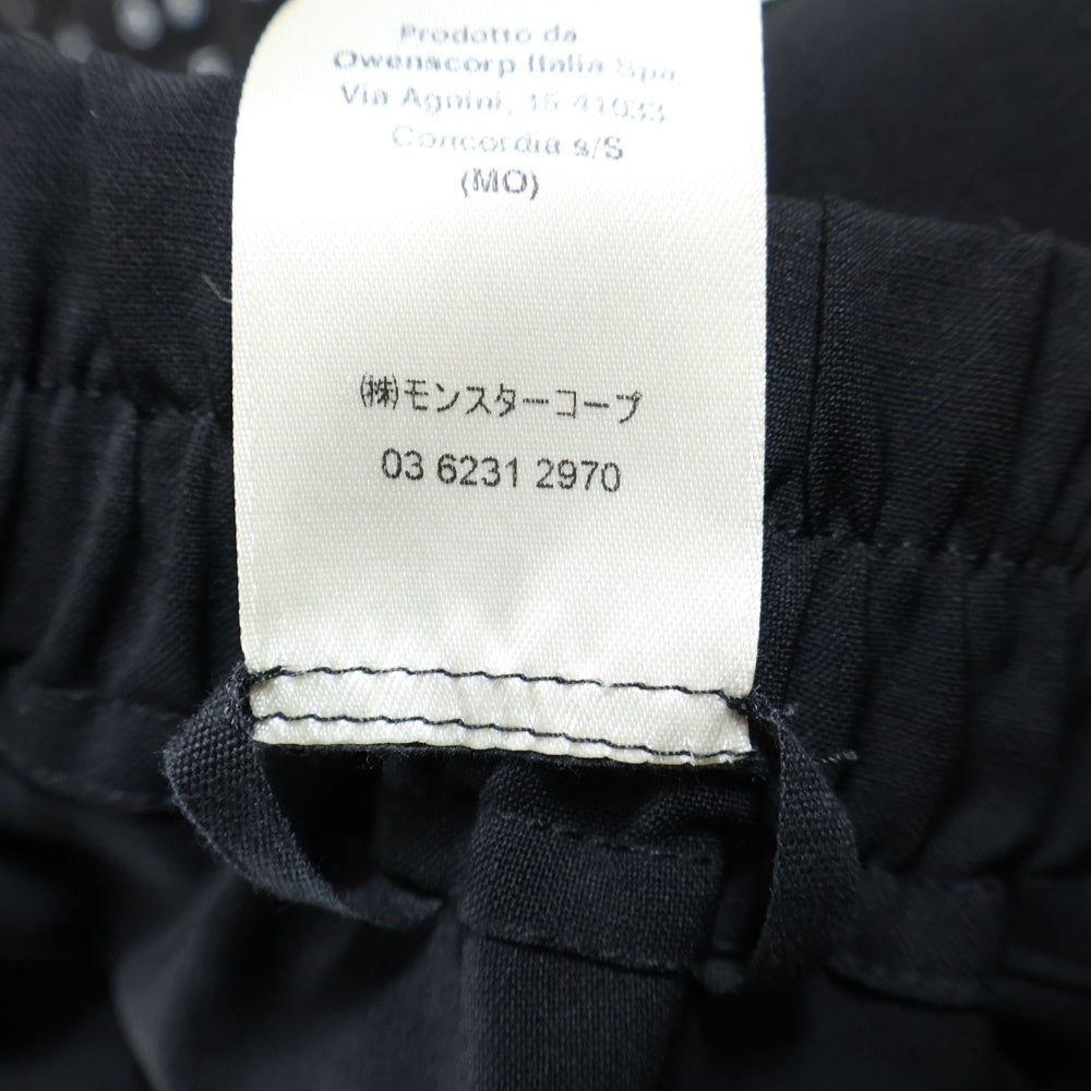 Rick Owens(リックオウエンス) DRAWSTRING SLIM LONG ドローストリング ロングパンツ ブラック RU01D3390-WL