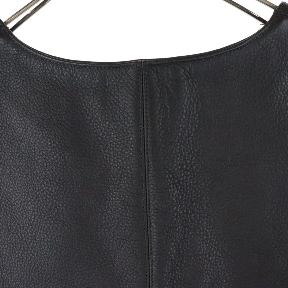 CHROME HEARTS(クロムハーツ) CLASSC 2B LTHR クラシック クロスボール レザーベスト ブラック