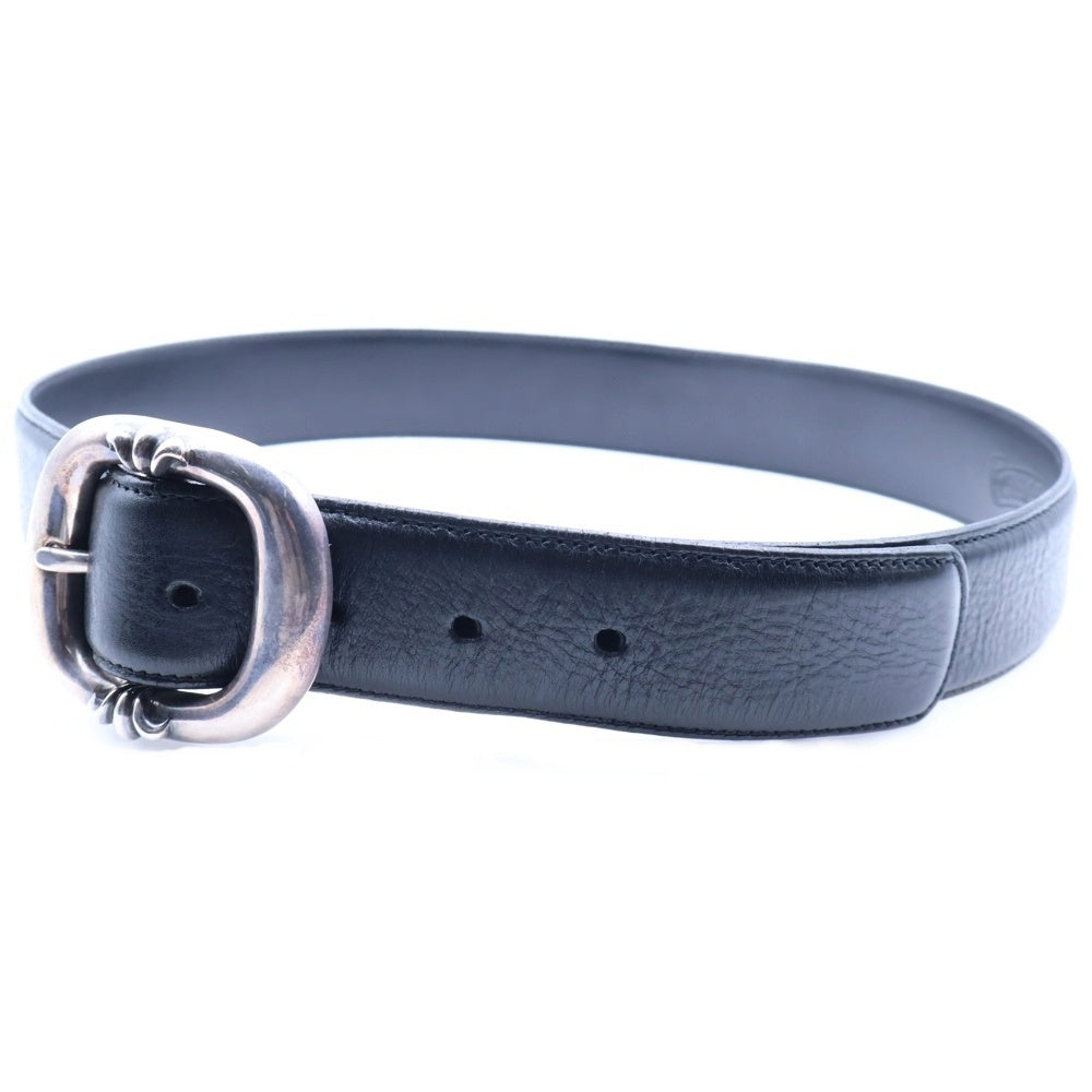CHROME HEARTS(クロムハーツ) BLT GUNSLINGER1.5 ガンスリンガーバックル レザーベルト シルバー BCA356