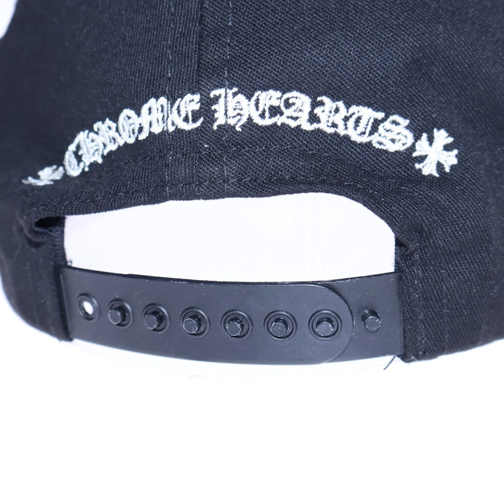 CHROME HEARTS(クロムハーツ) CH BASEBALL Trucker Cap CH刺繍 ベースボールトラッカーキャップ 帽子 ブラック/グレー