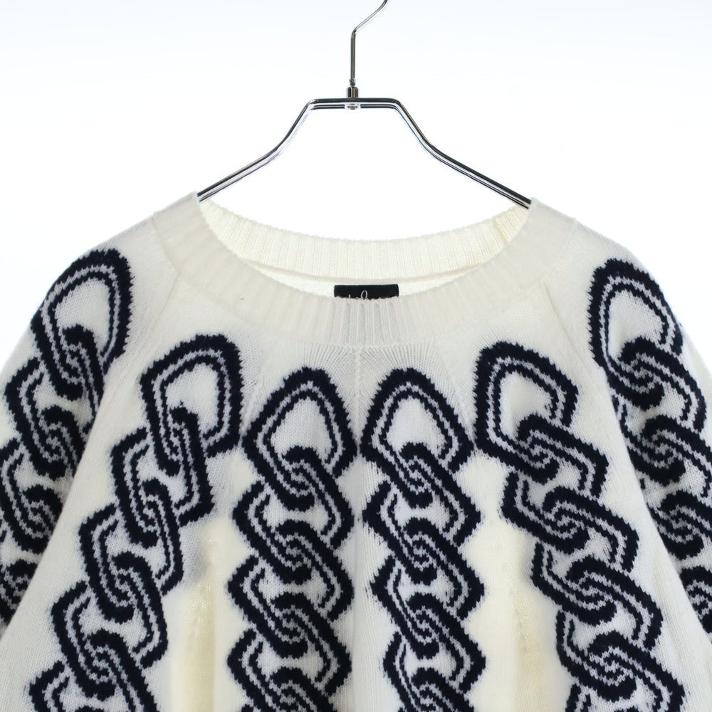 Loro Piana(ロロピアーナ) 21AW × FRAGMENT HIROSHI FUJIWARA フラグメント 藤原ヒロシ フルカシミヤニットセーター ホワイト FAM0189