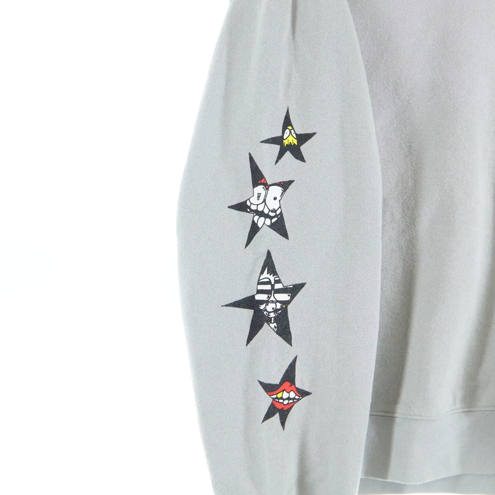 CHROME HEARTS(クロムハーツ) 20SS ×MATTY BOY PPO SUGGEST SPACE GRY SWTSHRT マッティボーイ サジェストスペースグレー クルーネック スウェットトレーナー グレー