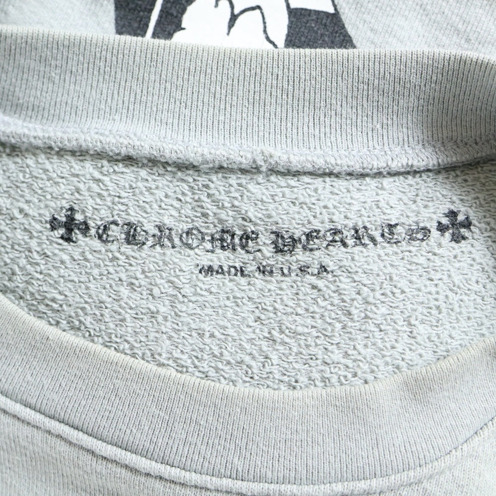 CHROME HEARTS(クロムハーツ) 20SS ×MATTY BOY PPO SUGGEST SPACE GRY SWTSHRT マッティボーイ サジェストスペースグレー クルーネック スウェットトレーナー グレー