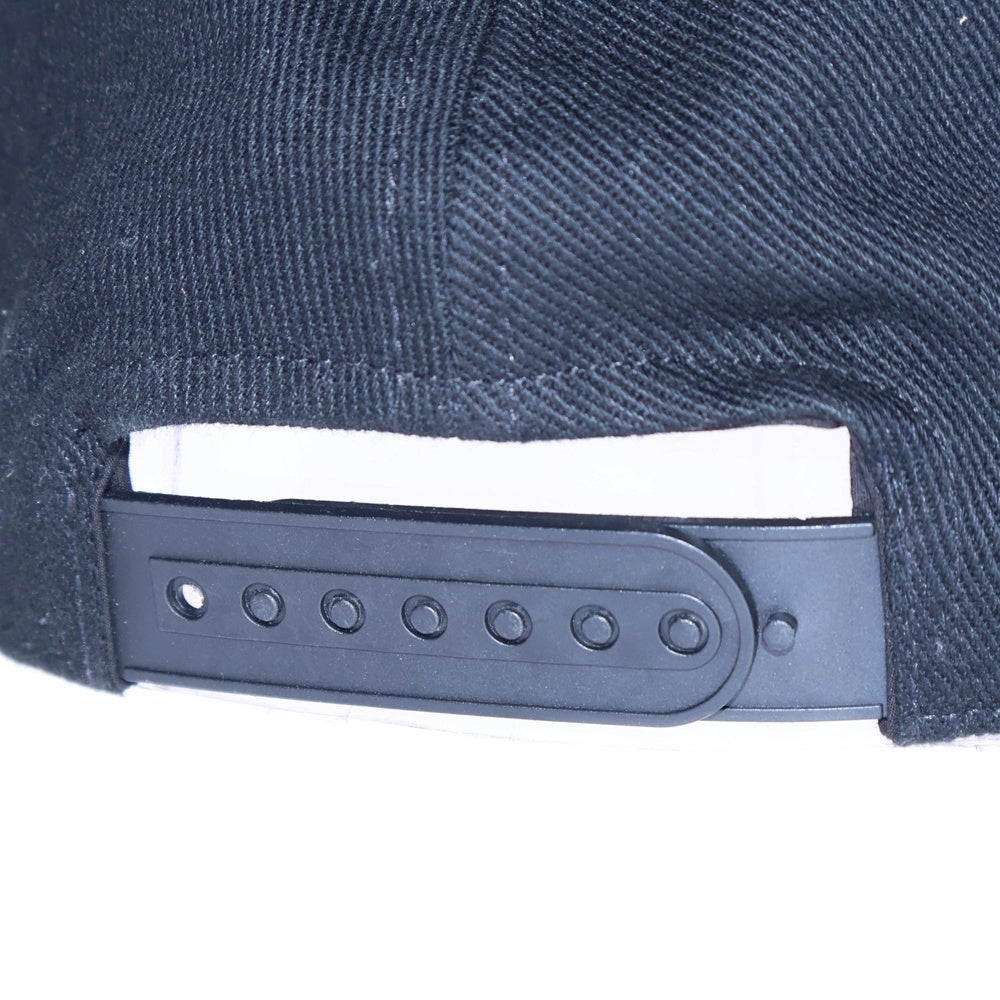 DRKSHDW(ダークシャドウ) 24AW BASEBALL CAP ポータービル刺繍 ベースボールキャップ 帽子 ブラック DA02D2478-DOEM6