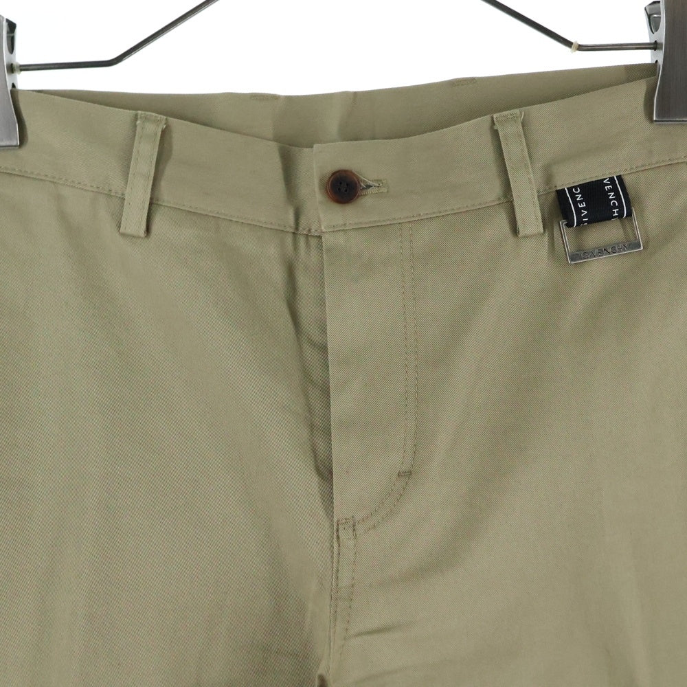 GIVENCHY(ジバンシィ) コットン スラックス ロングパンツブラック BM50D7101U