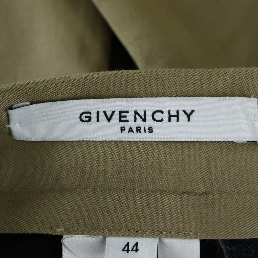 GIVENCHY(ジバンシィ) コットン スラックス ロングパンツブラック BM50D7101U