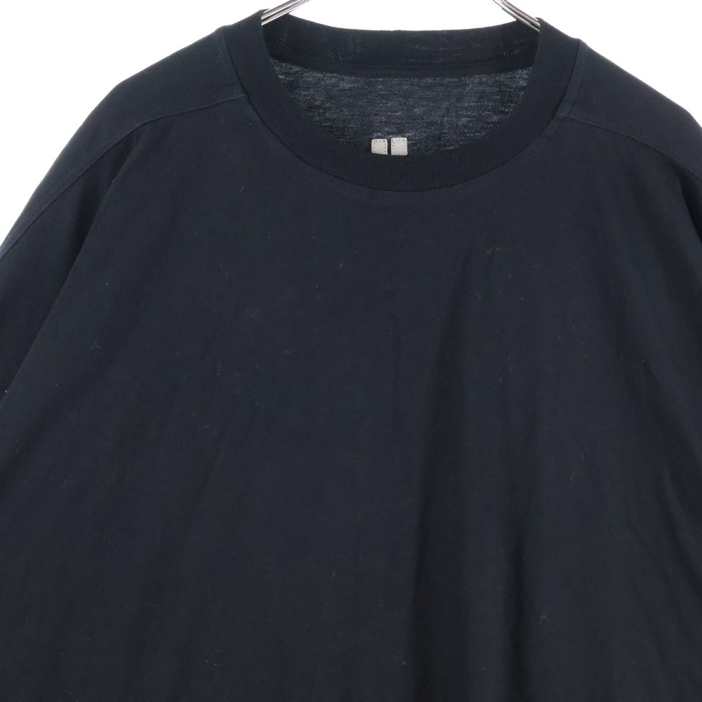 Rick Owens(リックオウエンス) 24AW TOMMY TEE トミー オーバーサイズ クルーネック 半袖Tシャツカットソー ブラック RU02D6283-JA