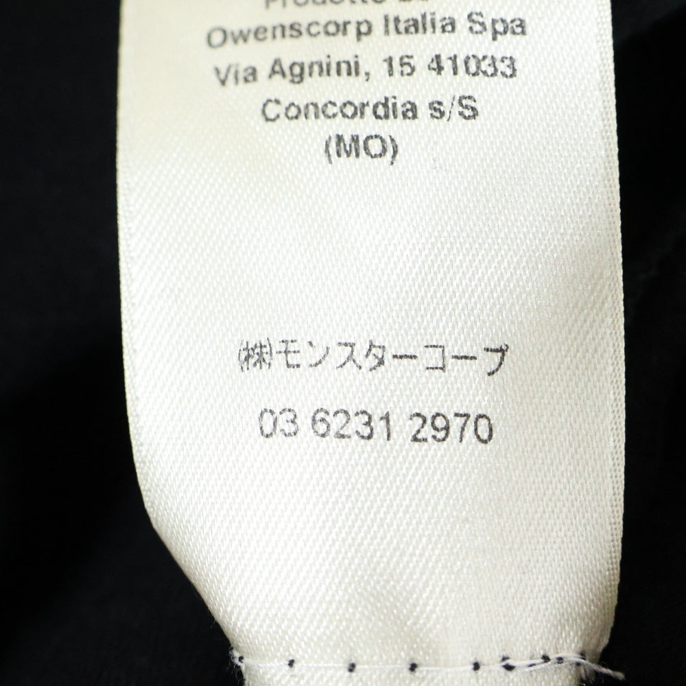 Rick Owens(リックオウエンス) 24AW TOMMY TEE トミー オーバーサイズ クルーネック 半袖Tシャツカットソー ブラック RU02D6283-JA