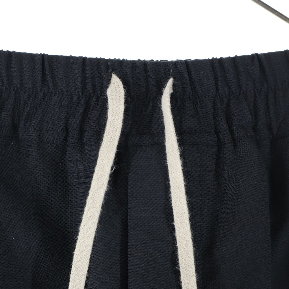 Rick Owens(リックオウエンス) 20SSドローストリング イージースラックス ロングパンツ ブラック RU20S7390-WA