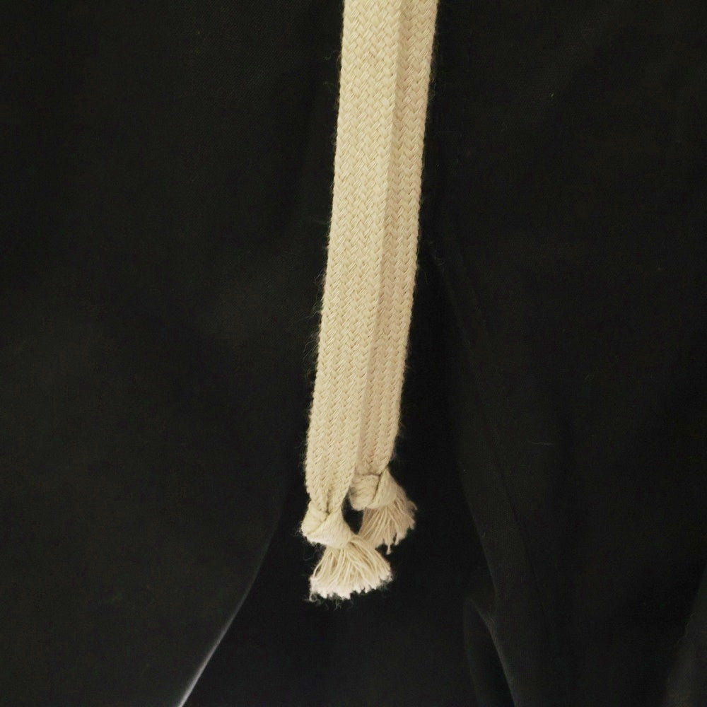 Rick Owens(リックオウエンス) 18SS DRAWSTRING CARGO PODS SHORT ドローストリング カーゴ ポッズ ハーフ ショート パンツ ブラック RU18S5389-TE