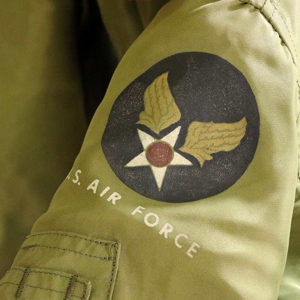 Buzz Rickson's(バズリクソンズ) B-15C ナイロン ミリタリー フライトジャケット ブルゾン カーキ M13258