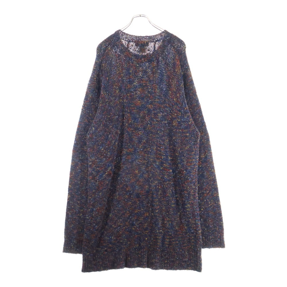 Yohji Yamamoto POUR HOMME(ヨウジヤマモト プールオム) 96AW ロング アクリル ニットセーター マルチ HG-K32-921