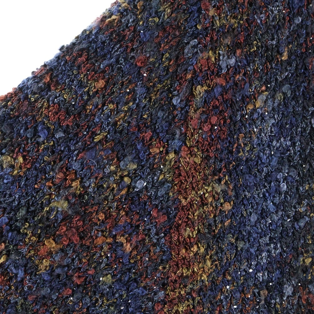 Yohji Yamamoto POUR HOMME(ヨウジヤマモト プールオム) 96AW ロング アクリル ニットセーター マルチ HG-K32-921