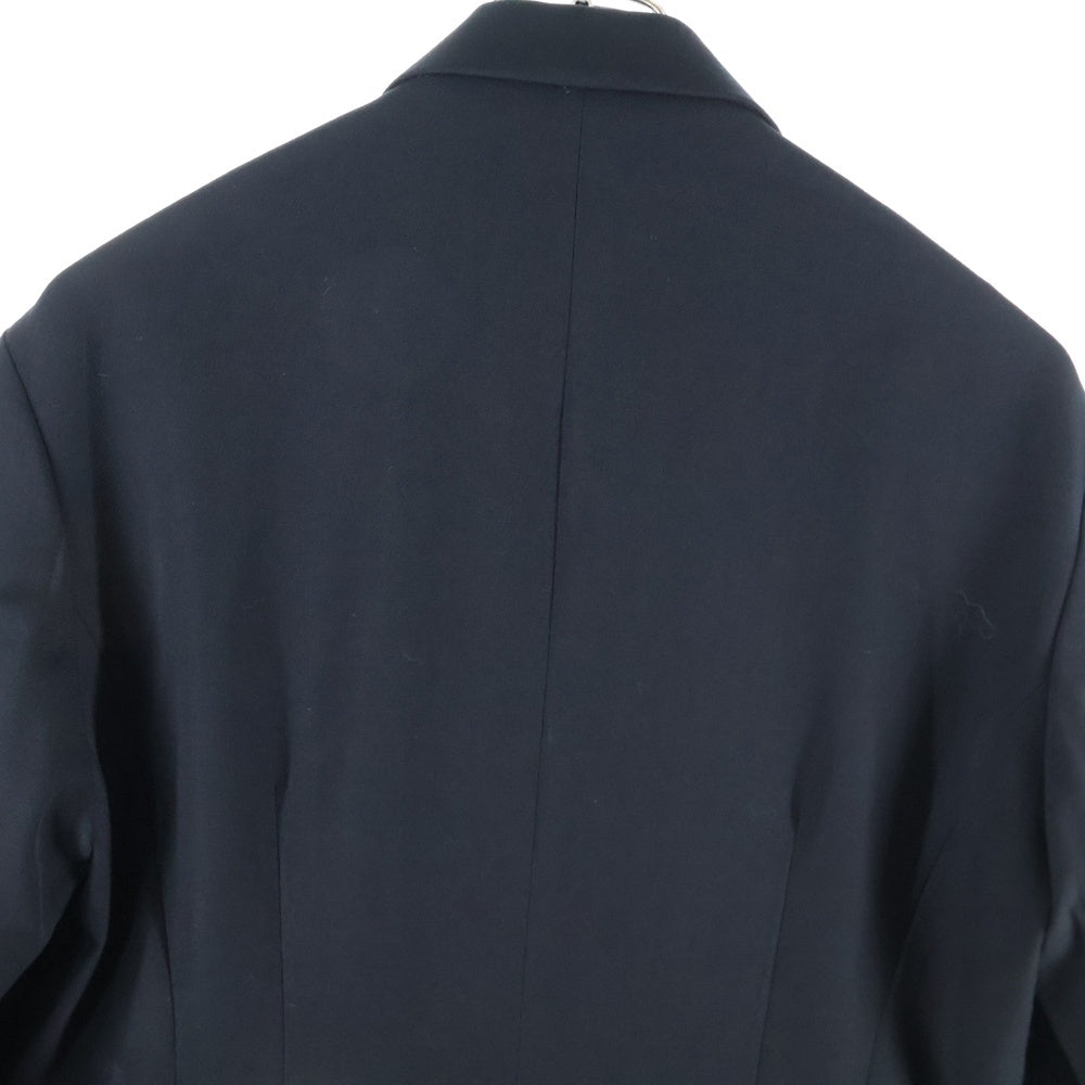 Yohji Yamamoto FEMME(ヨウジヤマモトファム) 92AW ウールギャバジン ダブルブレスレット テーラードジャケット ブラック FS-J38-111