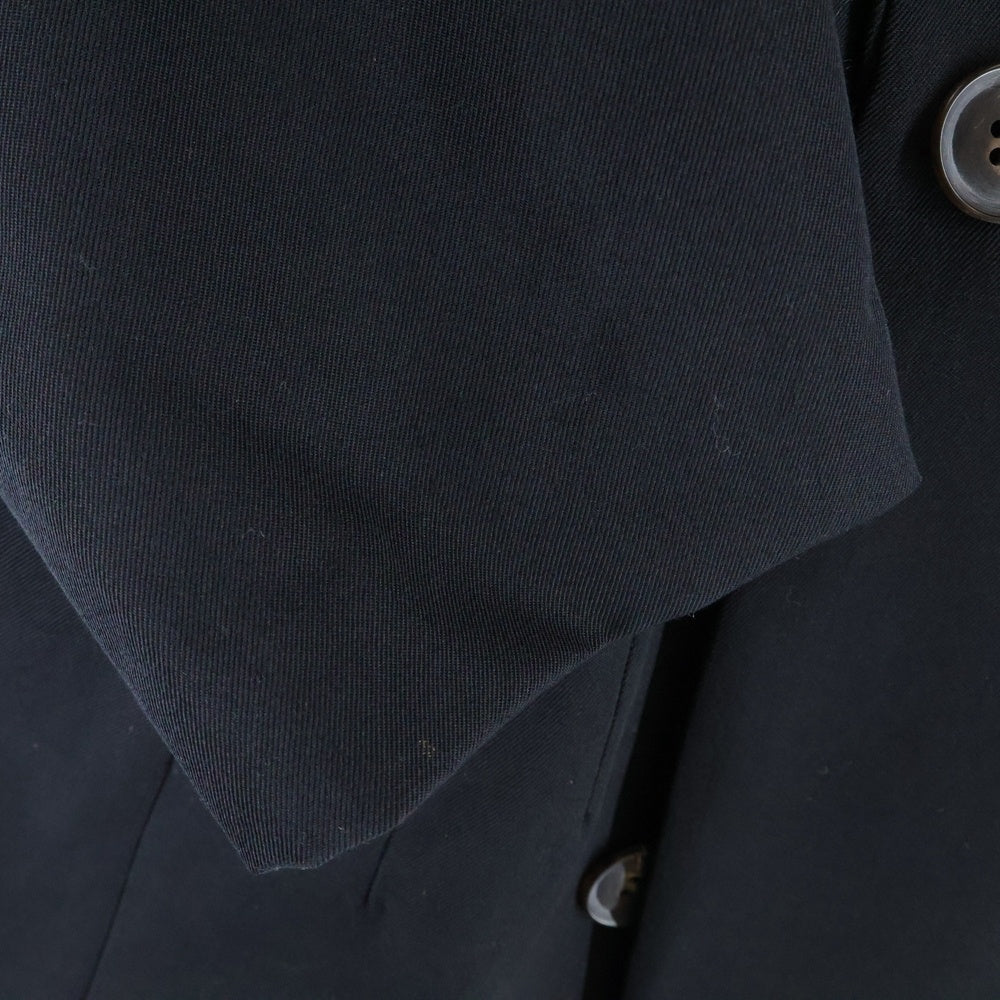 Yohji Yamamoto FEMME(ヨウジヤマモトファム) 92AW ウールギャバジン ダブルブレスレット テーラードジャケット ブラック FS-J38-111