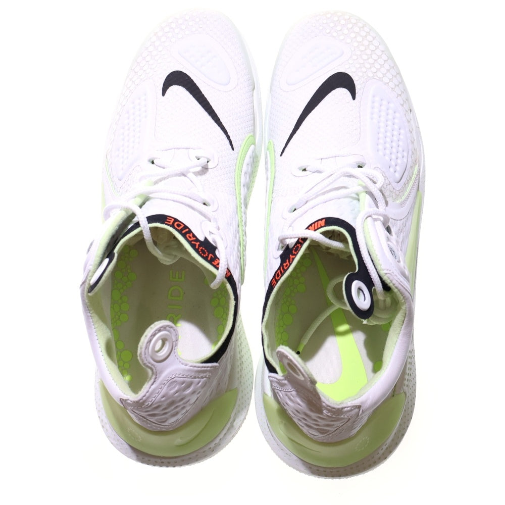 NIKE(ナイキ) JOYRIDE CC3 SETTER ジョイライド セッター ハイカットスニーカー ホワイト/イエロー US9/27cm AT6395-100