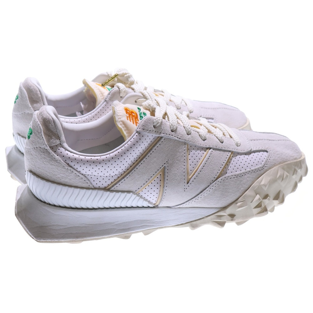 New Balance(ニューバランス) UXC72CBF ×CASABLANCA カサブランカ スエード ローカットスニーカー ホワイト US9.5/27.5cm