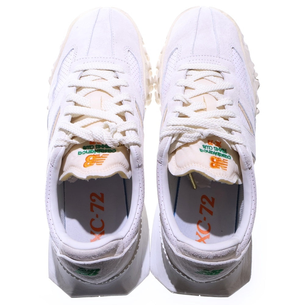 New Balance(ニューバランス) UXC72CBF ×CASABLANCA カサブランカ スエード ローカットスニーカー ホワイト US9.5/27.5cm