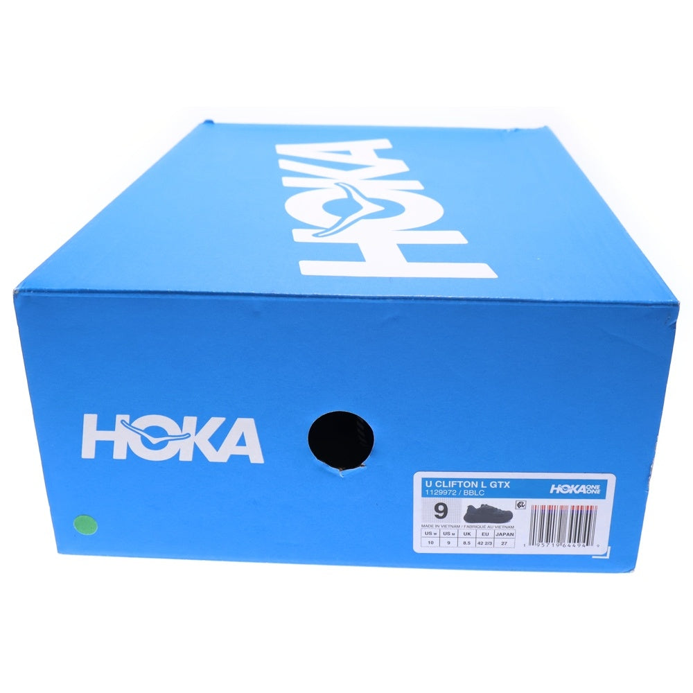 HOKA ONE ONE(ホカオネオネ) U CLIFTON GTX クリフトン ゴアテックス ローカットスニーカー ブラック US9/27cm 1129972