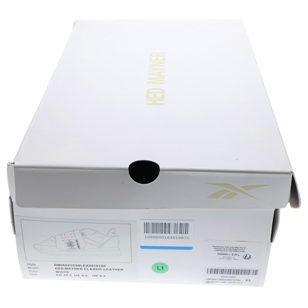 Reebok(リーボック) ×Hed Mayne ヘドメイナー ローカットスニーカー ホワイト US9.5/27.5cm RMIA041C99LEA0010100