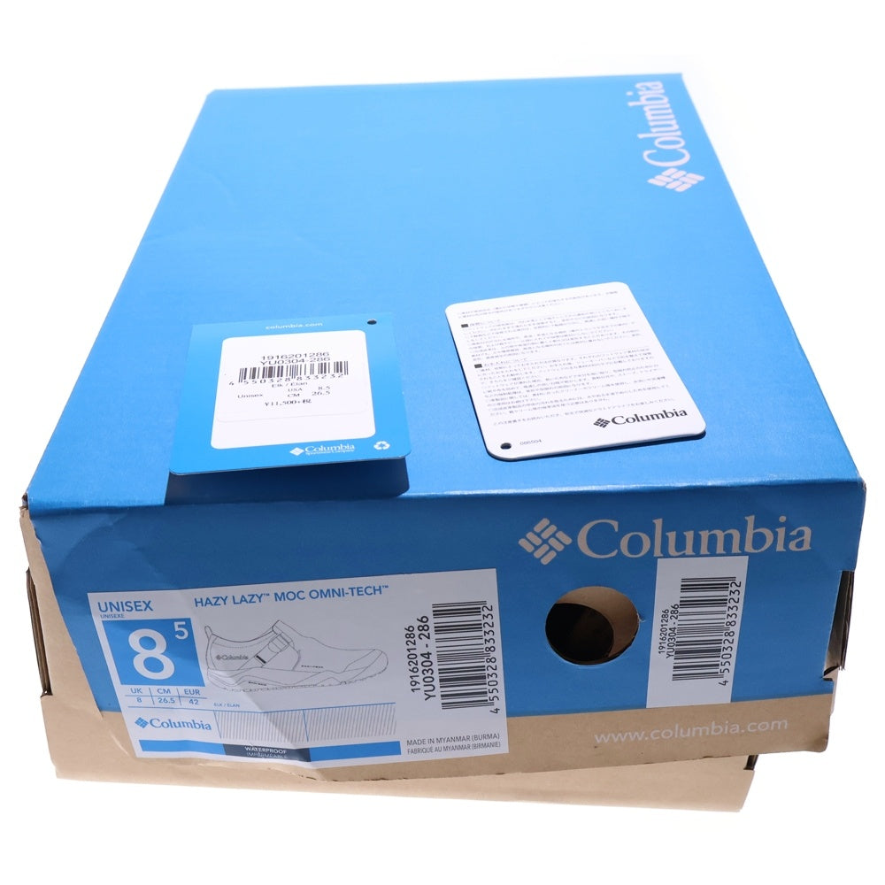 Columbia(コロンビア) HAZY LAZY MOC OMNI-TECH ヘイジー レイジー モック オムニテック ローカットスニーカー ブラウン US8.5/26.5cm YU0304-286