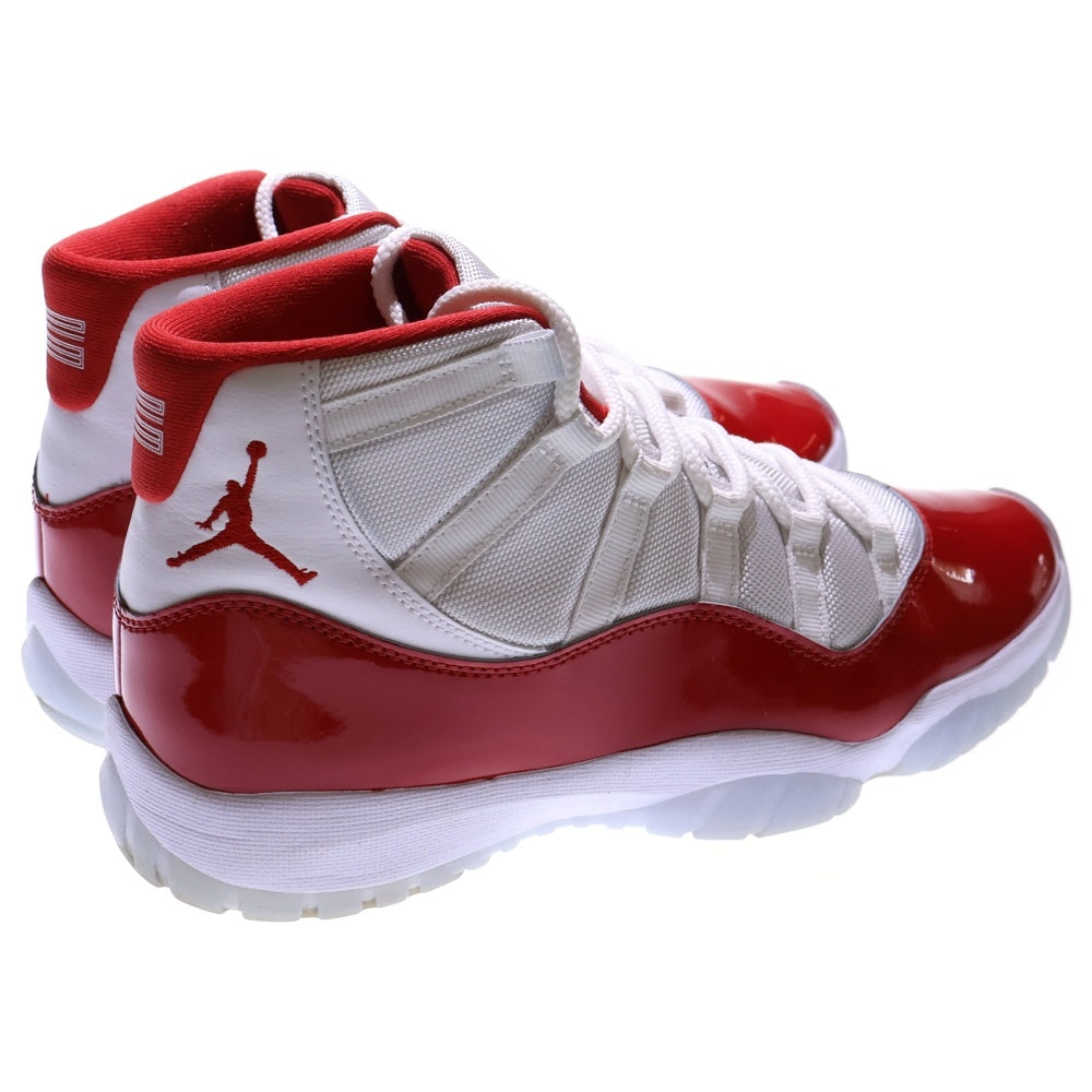 NIKE(ナイキ) AIR JORDAN 11 RETRO エアジョーダン11 レトロ ハイカットスニーカー レッド/ホワイト US10/28cm CT8012-116