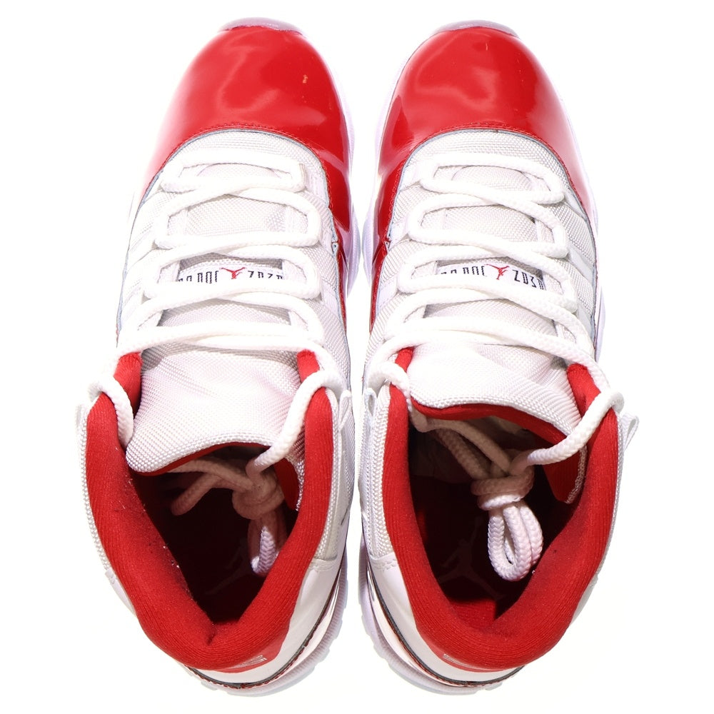 NIKE(ナイキ) AIR JORDAN 11 RETRO エアジョーダン11 レトロ ハイカットスニーカー レッド/ホワイト US10/28cm CT8012-116