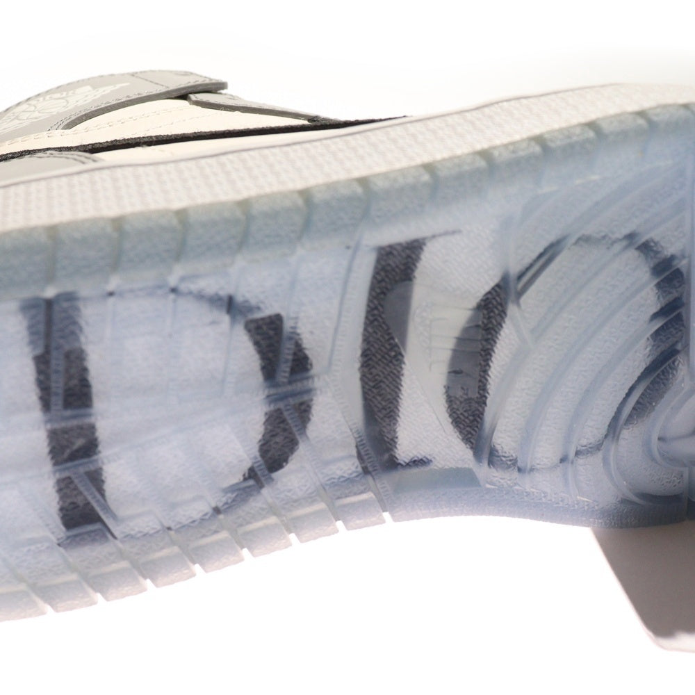 NIKE(ナイキ) ×DIOR AIR JORDAN 1 HIGH OG ディオール エアジョーダン1 ハイカットスニーカー ホワイト/グレー US8/26cm CN8607-002