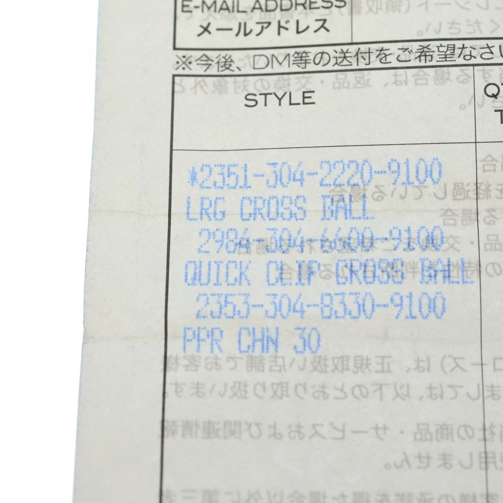 CHROME HEARTS(クロムハーツ) QUICK CLIP CROSS BALL クイッククリップ クロスボール シルバー BCA078