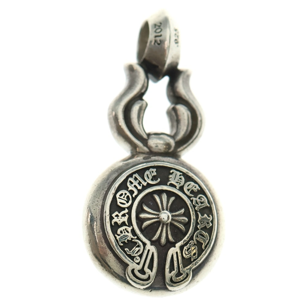 CHROME HEARTS(クロムハーツ) LARGE CROSS BALL ラージクロスボール ネックレストップ シルバー