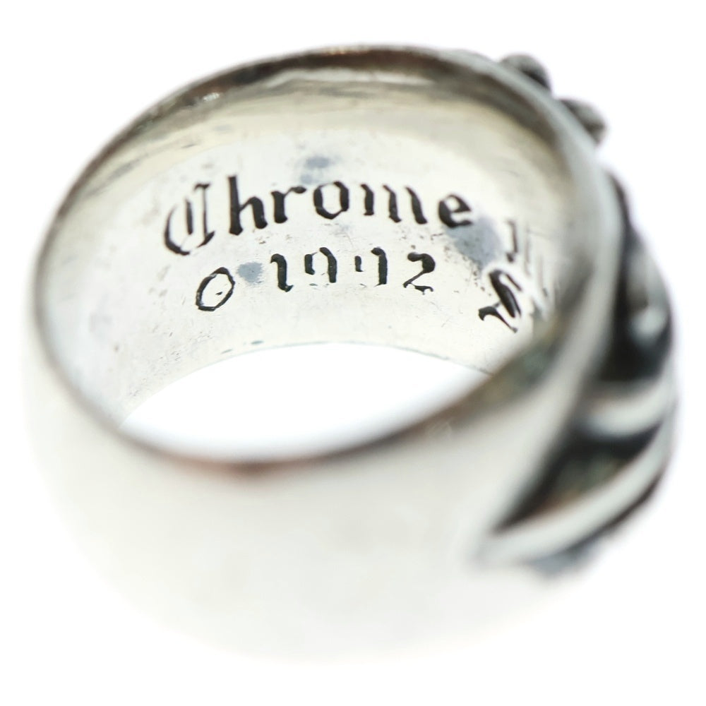 CHROME HEARTS(クロムハーツ) FLRL CRS フローラルクロス リング シルバー BCA346