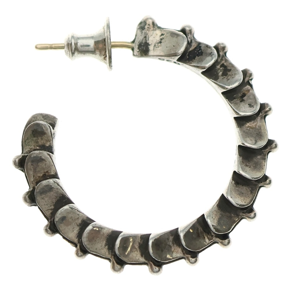 CHROME HEARTS(クロムハーツ) HOOP CRSSTAL クロステイルフープ ピアス