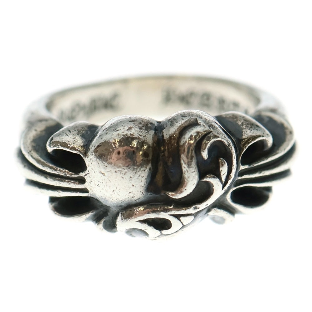 CHROME HEARTS(クロムハーツ) FLRL CRS HRT フローラルハート シルバーリング