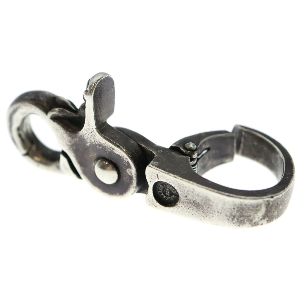 CHROME HEARTS(クロムハーツ) QUICK CLIP CROSS BALL クイッククリップ クロスボール シルバー BCA078