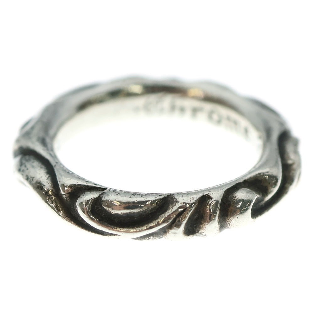 CHROME HEARTS(クロムハーツ) SCRL BAND スクロールバンド リング シルバー BCA351