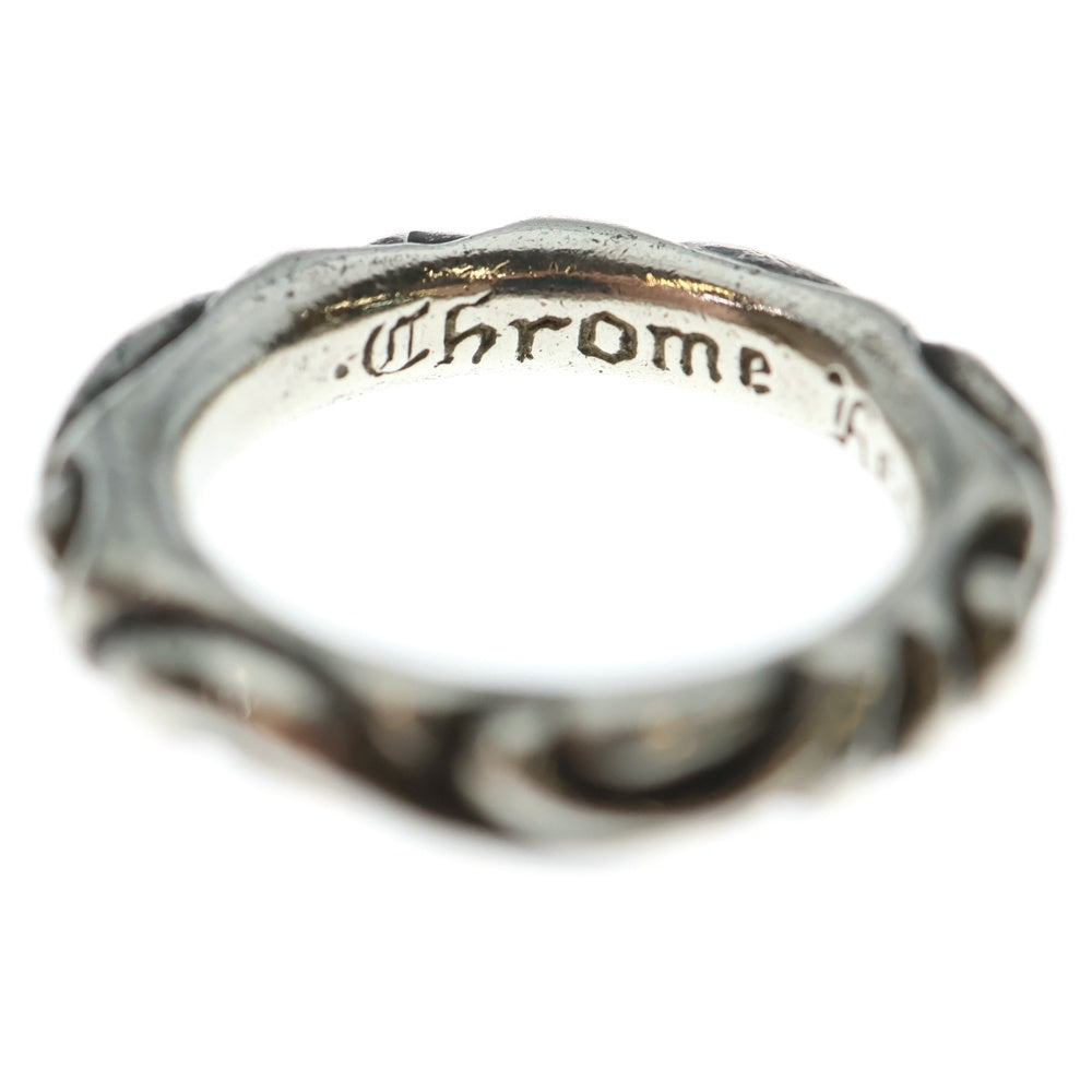 CHROME HEARTS(クロムハーツ) SCRL BAND スクロールバンド リング シルバー BCA351