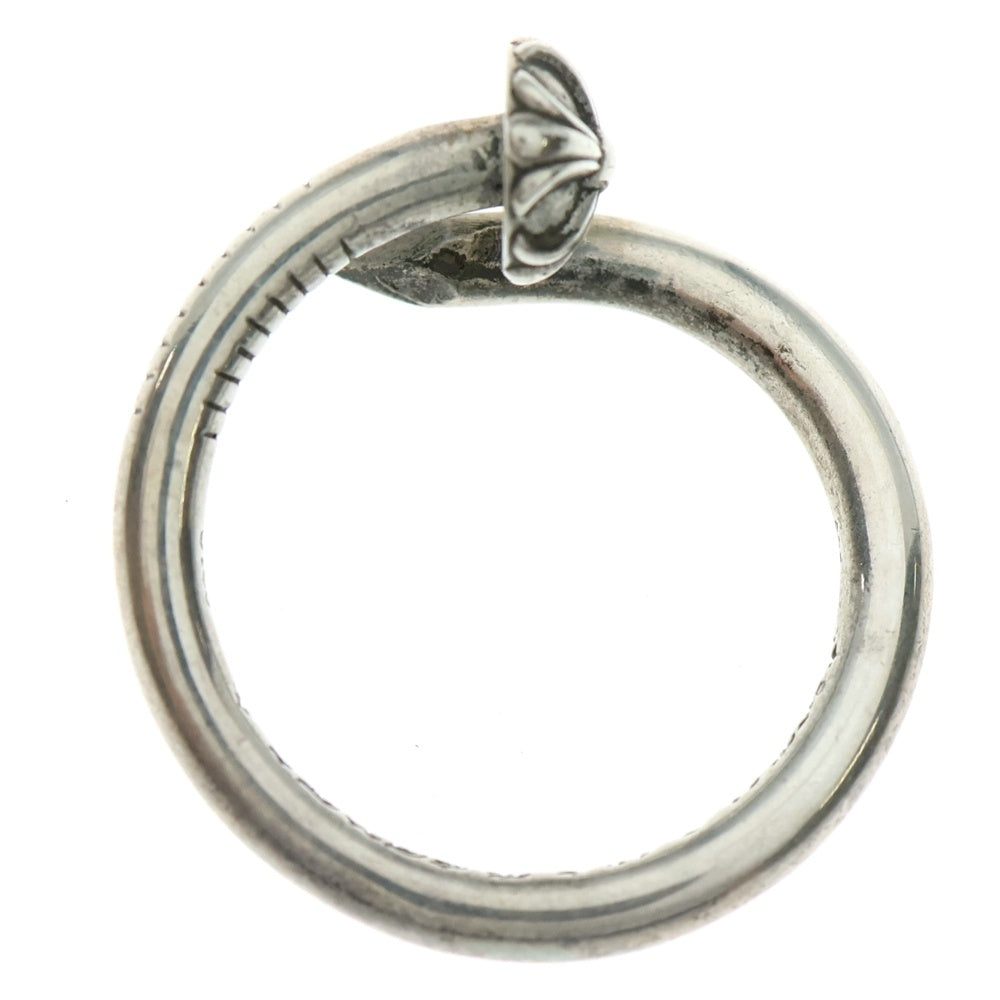 CHROME HEARTS(クロムハーツ) NAIL CRSBALL ネイル クロスボール リング シルバー BCA349