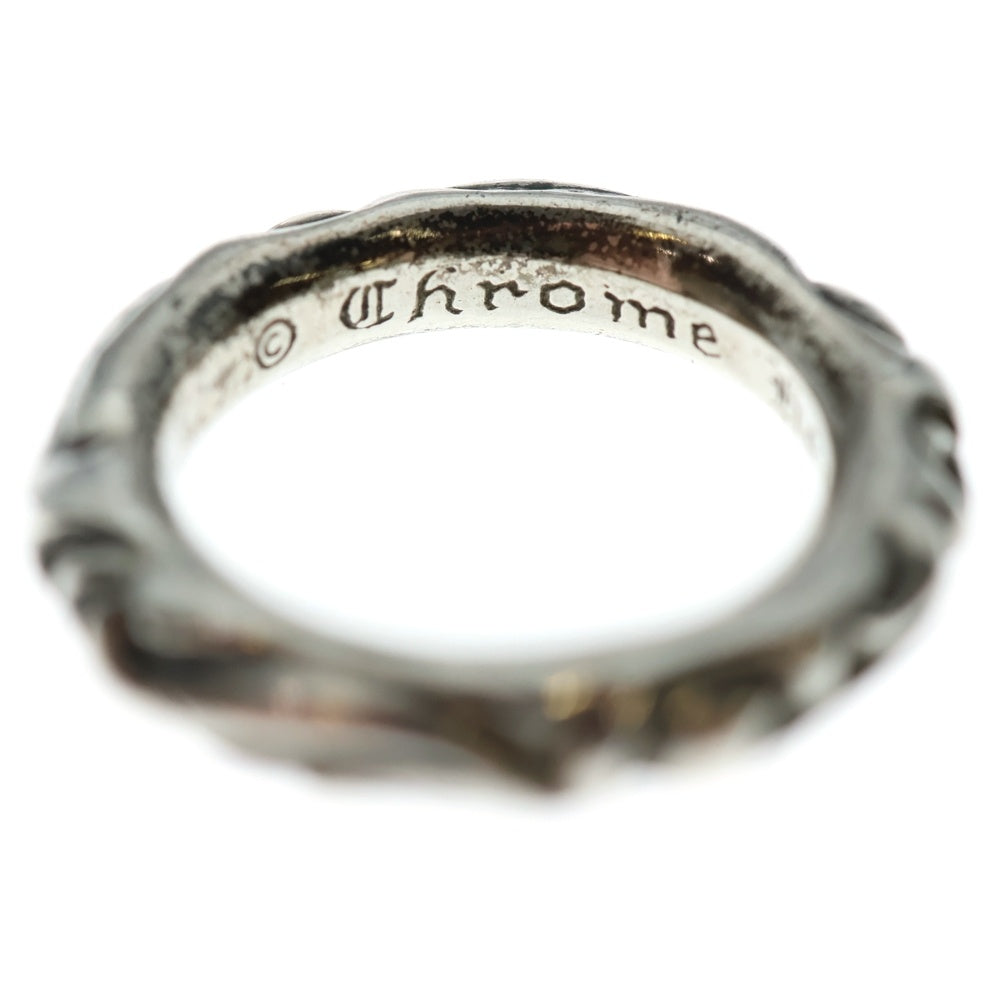 CHROME HEARTS(クロムハーツ) SCRL BAND スクロールバンド リング シルバー BCA351