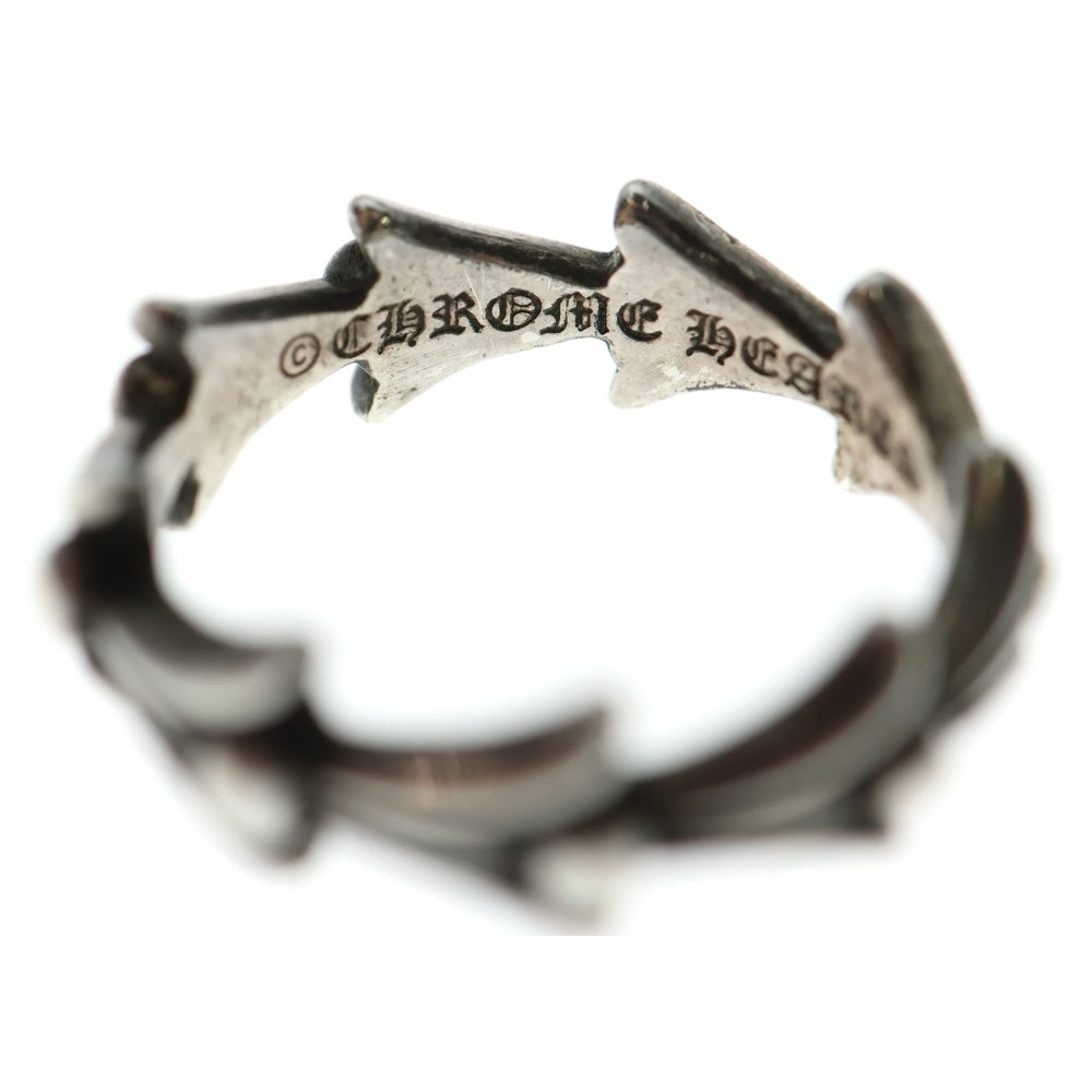 クロムハーツCROSS TAILクロステイル シルバーリング メンズ/レディース CHROME HEARTS(クロムハーツ) CROSS TAIL クロステイル リング シルバー