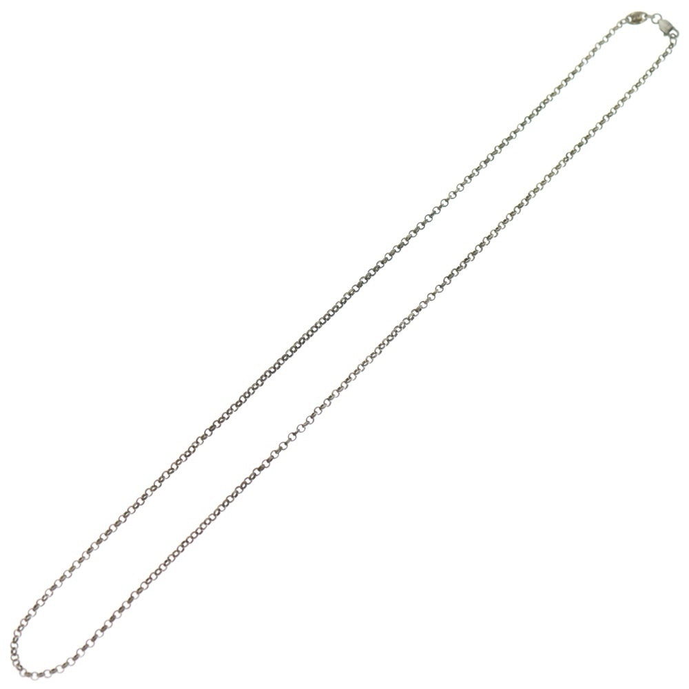 CHROME HEARTS(クロムハーツ) NECKCHAIN R20 ロールチェーンネックレス 20inch シルバー BCA084