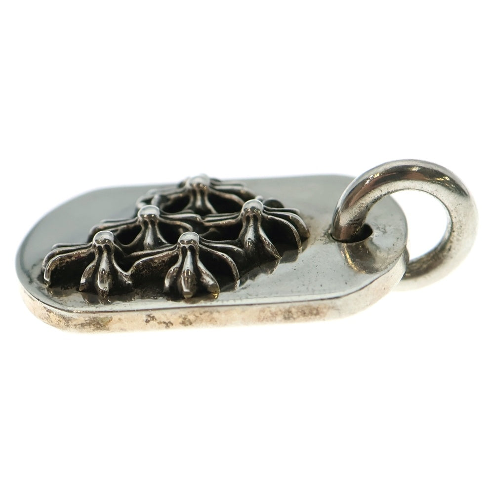 CHROME HEARTS(クロムハーツ) RAISED DOGTAG レイズド セメタリークロス スモールドッグタグ シルバー