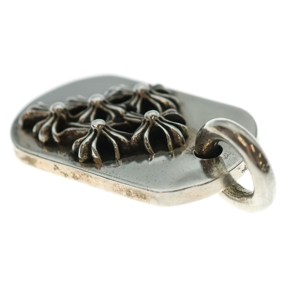 CHROME HEARTS(クロムハーツ) RAISED DOGTAG レイズド セメタリークロス スモールドッグタグ シルバー