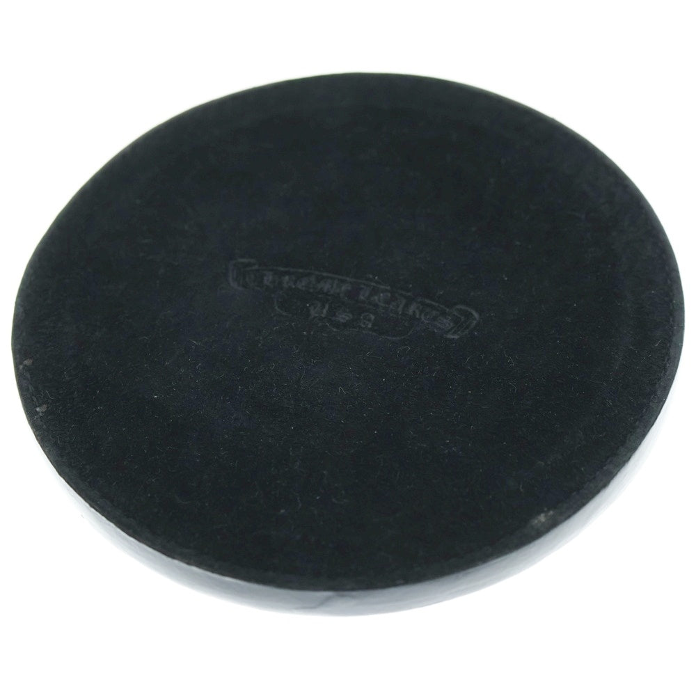 CHROME HEARTS(クロムハーツ) COASTER CHプラス レザーコースター ブラック