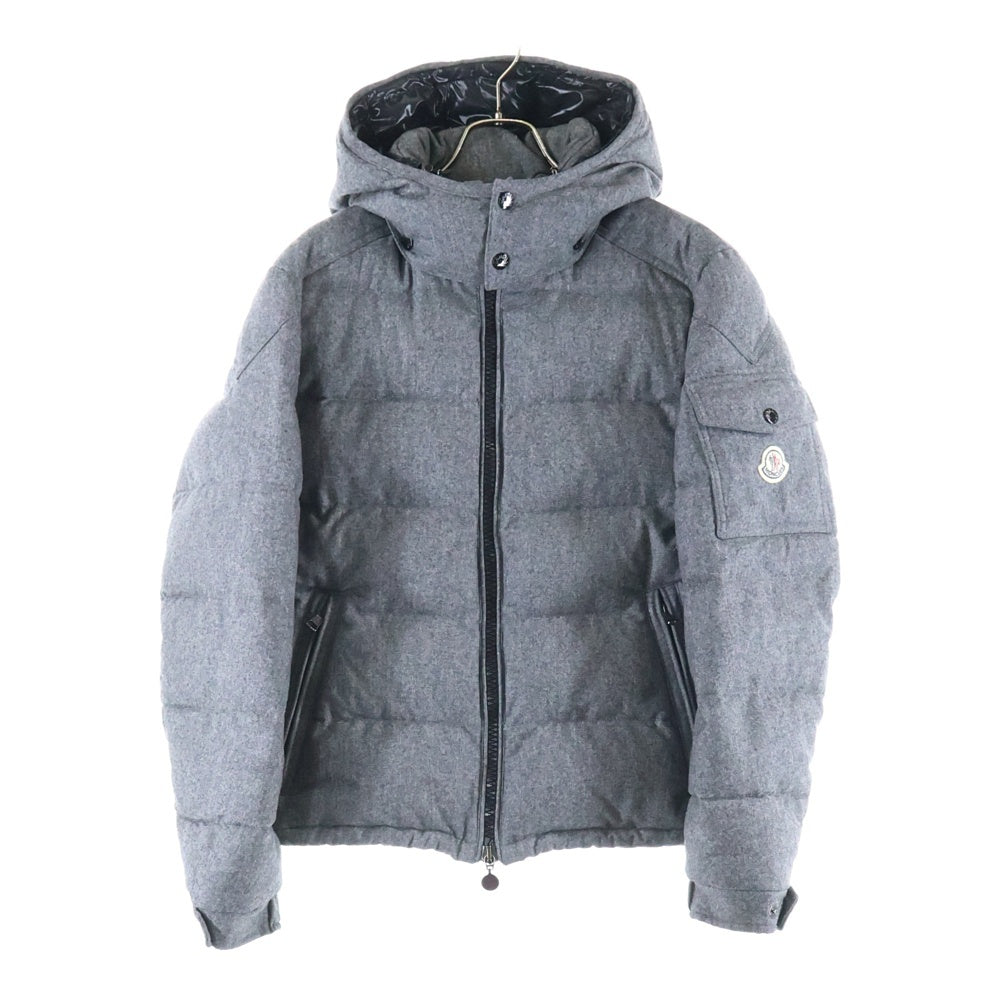 MONCLER(モンクレール) MONTGENEVRE DOWN JACKET モンジュネーブル ウール ナイロン ダウンジャケット グレー 40306