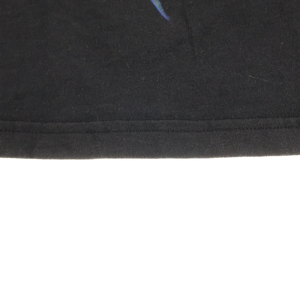 55DSL(フィフティファイブディーゼル) レインボーロゴプリント クルーネック 半袖Tシャツ カットソー ブラック