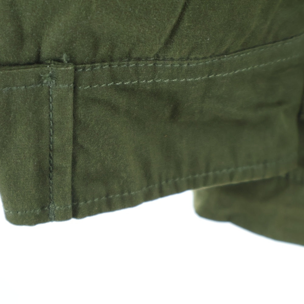 DIESEL(ディーゼル) 多重ジップデザイン モッズコート カーキ