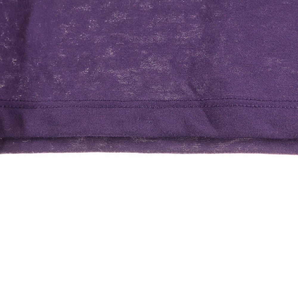 THE NORTH FACE(ザノースフェイス) ロゴプリント クルーネック 半袖Tシャツカットソー パープル NT31506Z