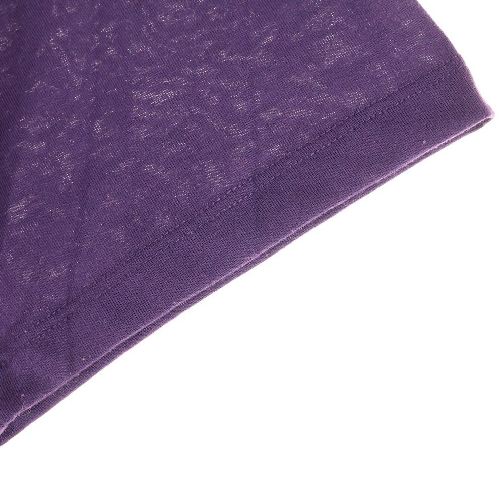 THE NORTH FACE(ザノースフェイス) ロゴプリント クルーネック 半袖Tシャツカットソー パープル NT31506Z